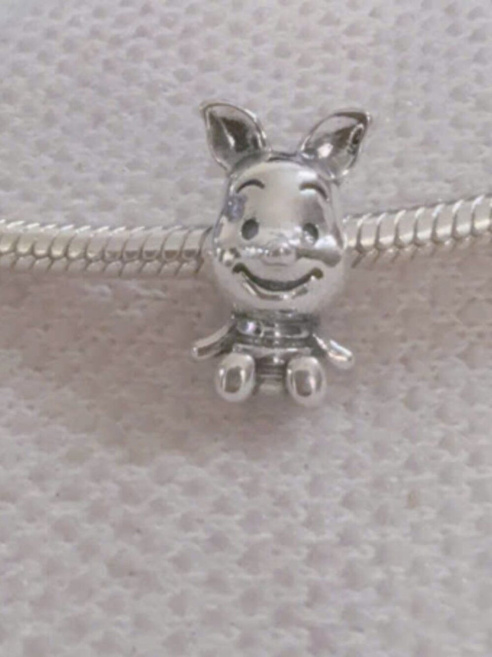 Piglet Winnie the Pooh Silver Charm For Pandora Bracelet